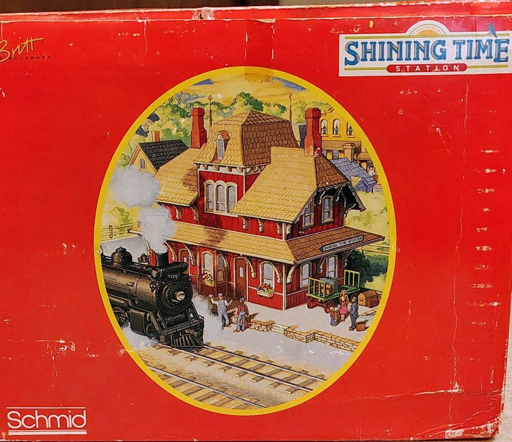 1994 Schmid Shining Time Station Cookie Jar REPLACEMENT LID / ROOF ONLY + Box